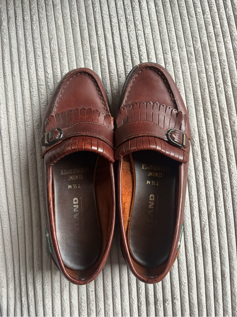 Brown Leather Loafers